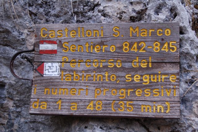 Ingresso ai Castelloni di San Marco