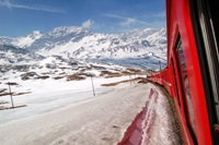 S.Moritz con il Bernina express