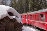 S.Moritz con il Bernina express