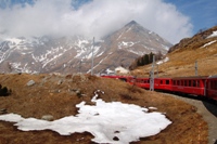 S.Moritz con il Bernina express