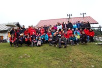 Foto di gruppo con gli amici del Cai di Sacile