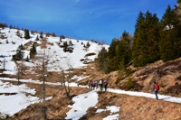 Ciaspolata in Val Sugana-rif. Erterle