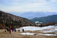 Ciaspolata in Val Sugana-rif. Erterle