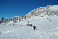 Ciaspolata al passo Giau