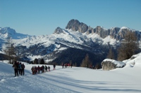 Ciaspolata al passo Giau
