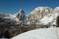Ciaspolata al passo Giau