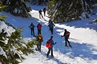 Ciaspolata al monte 