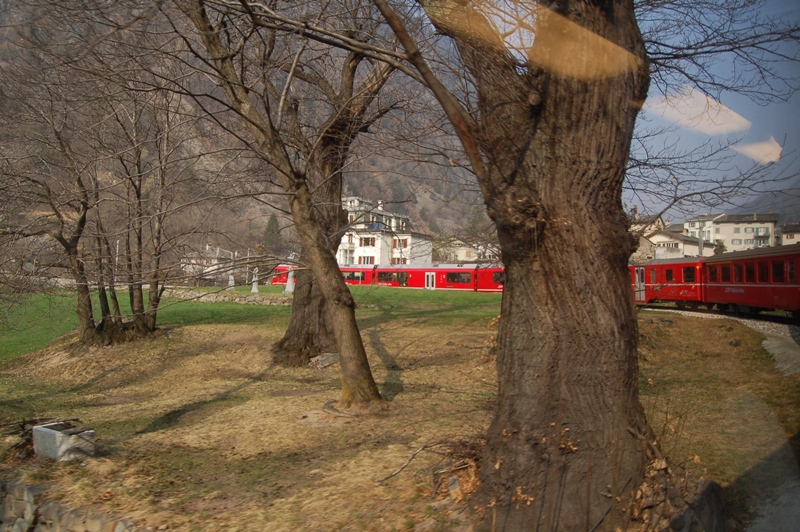 S.Moritz con il Bernina express