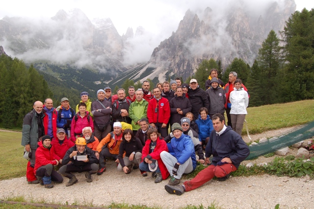 Catinaccio - foto di gruppo cai Cento e Ferrara