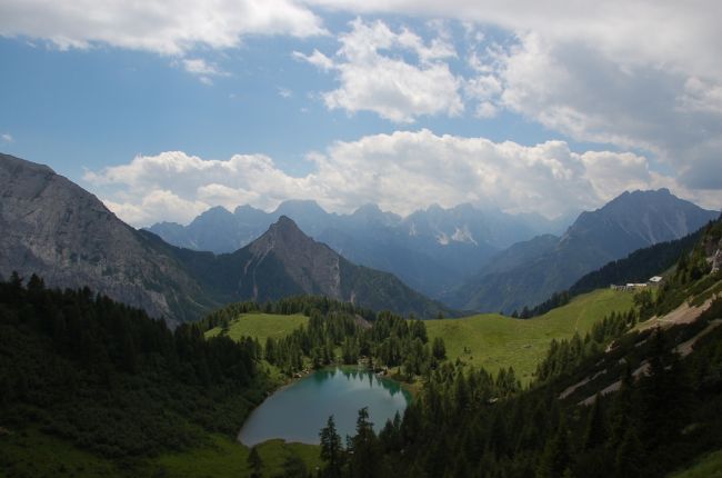 Monte Coglians - lago Bordaglia