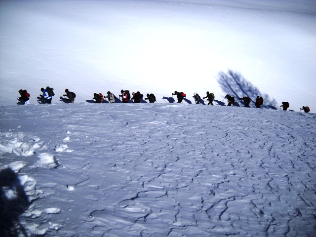 Ciaspolata al passo Giau