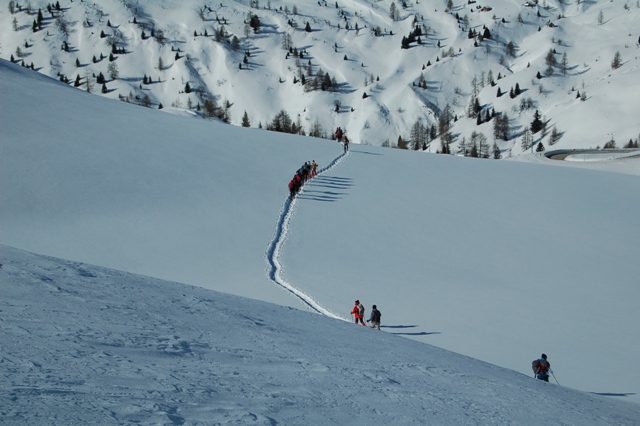 Ciaspolata al passo Giau