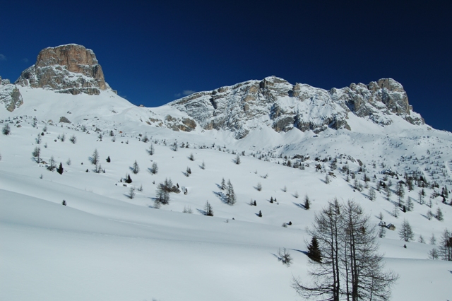 Ciaspolata al passo Giau