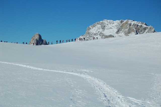 Ciaspolata al passo Giau