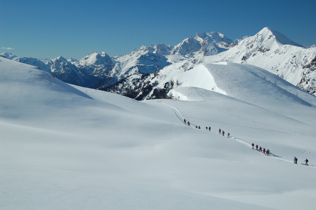 Ciaspolata al passo Giau