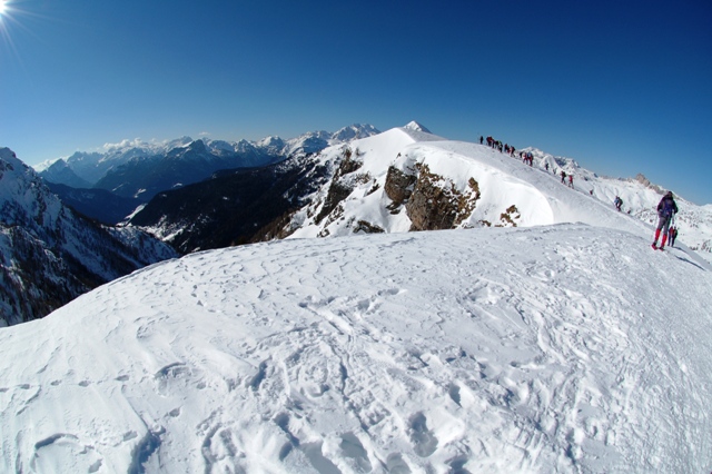 Ciaspolata al passo Giau
