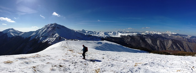 Ciaspolata al monte 