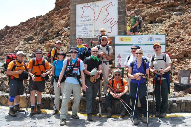 Tenerife - partenza per la salita al Pico del Teide