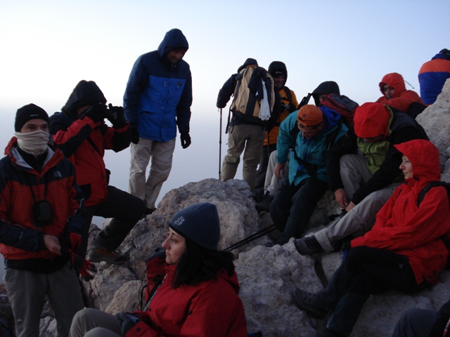 Tenerife - gruppo sul Pico del Teide